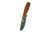 ESEE Knives 4 - 4POD-011 - 1095 Carbon Steel Green Blade - Natural Micarta 3D Handle - Black Sheath