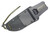 ESEE Knives 5 - 5PDT-004 - 1095 Carbon Steel Tan Blade - Blood (Red) and Black G10 3D Handle - Black Sheath