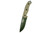 ESEE Knives 5 - 5POD-017 - 1095 Carbon Steel Green Blade - Green Canvas Micarta 3D Handle - Black Sheath