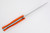 LT Wright Knives Illuminous 5 - 3V Steel - Scandi Grind - Orange G10 - Black Liners - Matte Finish