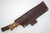 LT Wright Knives Illuminous 5 - 3V Steel - Scandi Grind - Natural Canvas Micarta - Matte Finish