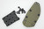 Ontario RAT-3, 3.4" OD 1095 Fixed Blade Knife w/ Micarta Handle & OD Green Plastic Sheath