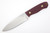 LT Wright Knives Sospes - Saber Grind - Double Red Canvas Micarta - Mountain Texture