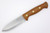 LT Wright Knives Forest Trail - A2 Steel - Scandi Grind - Spear Point - Natural Canvas Micarta Handle - Matte Finish