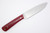 LT Wright Knives The Traveler Kitchen Knife - AEB-L Steel - Flat Grind - Red G10 - Polished Finish