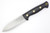 LT Wright Knives Forest Trail - A2 Steel - Scandi Grind - Spear Point - Black Canvas Micarta Handle - Matte Finish