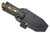 LT Wright Knives Forest Trail - A2 Steel - Saber Grind - Bocote Handle - Polished Finish - Kydex Sheath - FREE Black Liners! - 1