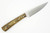 LT Wright Knives Coyote - A2 Steel - Flat Grind - Bocote Handle - FREE Black Liners! - 2