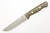 Bark River Knives Bravo-1.5 Field Knife - CPM 3V Steel - Green Canvas Micarta Handle