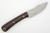 LT Wright Knives Second Amendment - D2 Steel - Saber Grind -Desert Ironwood - Black Liners - Polished Finish - 4 - CHRISTMAS SPECIAL - FREE Softcase and Extra Discount!