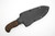 Winkler Knives - Utility Knife - 80CRV2 Steel - Serrated Spine - Sculpted Maple - Handle