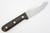 LT Wright Knives Genesis - A2 Steel - Saber Grind - Python Canvas Micarta - Matte Finish