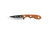 TOPS Knives  Mini Scandi Knife 2.5 - MSK-2.5 - Black Traction Coated Blade - Tan Canvas Micarta