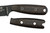 TKC: Handle for ESEE Izula 2 - Black Linen Micarta w/ Brown Burlap