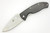 Spyderco Tenacious - C122CFP - Folding Knife - Satin 8Cr13MoV Stainless Steel Blade - Black Carbon Fiber and G10 Laminate Handle