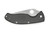 Spyderco Tenacious - C122CFP - Folding Knife - Satin 8Cr13MoV Stainless Steel Blade - Black Carbon Fiber and G10 Laminate Handle