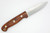 LT Wright Knives GNS - O1 Tool Steel - Saber Grind - Desert Ironwood Handle - Polished Finish - FREE BLACK LINERS! - 1