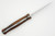 LT Wright Knives GNS - O1 Tool Steel - Saber Grind - Desert Ironwood Handle - Polished Finish - FREE BLACK LINERS! - 5