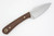 LT Wright Knives - Great Plainsman - D2 Steel - Saber Grind - Brown Burlap Handle - Matte Finish