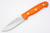 LT Wright Knives GNS - O1 Steel - Saber Grind - Orange G10 - Matte Finish