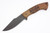 Winkler Knives - Knight Pathfinder - 80CRV2 Steel - Flat Grind - Walnut Handle - Tribal Artwork