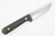 LT Wright Knives Woodsman Pro - A2 Steel - Saber Grind - Black Canvas Micarta Handle - Matte Finish