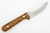 LT Wright Knives Woodsman Pro - A2 Steel - Saber Grind - Desert Ironwood Handle - Polished Finish - 4 - FREE Black Liners!