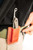 TOPS Knives TRAZ-02 - TAC-RAZE 2, 1095 Black River Wash Finish Blade w/ Green Canvas Micarta Handle