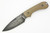 Bradford Knives: Guardian3, 3D - M390 Steel - Drop Point - Sabre Grind - Nimbus Blade Finish - 3D Natural Micarta Handle