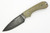Bradford Knives: Guardian3, 3D - M390 Steel - Drop Point - Full Height Grind - Nimbus Blade Finish - 3D OD Green Micarta Handle