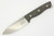 White River Knives Ursus 45 - Black Burlap Micarta Handle