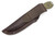 Bradford Knives: Guardian4, 3D - M390 Steel - Drop Point - Sabre/False Edge Grind - Stonewash Blade Finish - 3D OD Green Canvas Micarta Handle