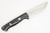 Bark River Knives Bravo-1 Rampless- A2 Steel - High Saber Grind - Black Canvas Micarta Handle - Polished Finish