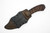 Winkler Knives - Belt Knife - 80CRV2 Steel - Flat Grind - Sculpted Maple Handle - Tapered Tang - Crusher Pommel