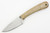 LT Wright Knives Frontier Valley - A2 Steel - Saber Grind - Natural Curly Maple - FREE BLACK LINERS! - 2