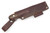 LT Wright Knives Bushcrafter - Flat Grind - Desert Ironwood Handle - Polished Finish - FREE BLACK LINERS! - 2