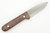 LT Wright Knives Next Gen - AEB-L Stainless Steel - High Scandi Grind - Dark Curly Maple - Polished Finish - FREE Black Liners! - 5
