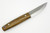 LT Wright Knives Pronghorn - O1 Steel - Scandi Grind - Bocote Handle - Matte Finish - 2 - FREE Black Liners!