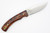LT Wright Knives Revere - A2 Steel - Flat Grind - Desert Ironwood Handle - Polished Finish - FREE Black Liners! - 1