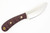 LT Wright Knives Camp MUK - Saber Grind - 3V Steel - Double Red Canvas Micarta - Mountain Texture