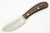 LT Wright Knives Camp MUK - Saber Grind - 3V Steel - Python Canvas Micarta - Polished Finish
