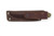 LT Wright Knives Great Plainsman - D2 Steel - Saber Grind - Green Canvas Micarta w/ Orange Liner Handle - Matte Finish