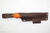 LT Wright Knives: Boattail Scandi Fixed Blade Knife w/ Orange G10 Handle, Black Liners - Matte Finish