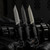 Toor Knives: Serpent - CPM 3V Steel - Shadow Black G10 Handle, Kydex Sheath