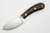 LT Wright Knives Camp MUK - Flat Grind - 3V Steel - Desert Ironwood - Polished Finish - FREE Black Liners! - 3
