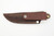 LT Wright Knives Frontier First - CPM 3V Steel - Saber Grind - Brown Burlap, Polished