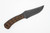 Winkler Knives - Blue Ridge Hunter - 80CRV2 Steel - Flat Grind - Sculpted Walnut Handle