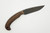 Winkler Knives - Contingency - 80CRV2 Steel - Flat Grind - Walnut Handle - Tapered Tang
