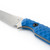 Toor Knives: Avalon - CPM 154 Steel - Leviathan Blue G10 Handle, Kydex Sheath