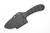 Winkler Knives - SD-1 (Standard Duty 1) - 80CRV2 Steel - Flat Grind - Sculpted Black Laminate Handle - Kydex